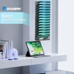 15-Tier Wall File Organizer Hanging Wall File Holder Wall Mount Paper Folder Organize, Mesh Magazine Document Mail Organizer Wall Organizer for Office School Home, Black - Image 7