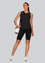 XIEERDUO Tank Top for Women Racerback Sleeveless Workout Tops Loose Fit Yoga Running Gym Shirts for Women - Image 5