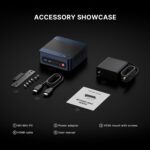 BOSGAME M4 Mini PC Ryzen 9 7940HS (8-Core 5.2GHz) | 32GB DDR5 1TB Gen4 SSD | 4X 4K Displays | Dual 2.5G+WiFi 6E | Win 11 Pro | Compact Desktop for Gaming, Streaming & 3D Rendering - Image 10