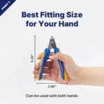 [PETHROOM] Cat Nail Clipper Trimmer for Indoor Cats with Circular Cut Hole (2mm) | Premium Sturdy Stainless Steel Blade Cat Claw | Safe, Easy, Accurate, Quiet & Fast | Avoid Overcutting - Image 9
