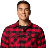 Columbia Mens Bearmouth Springs Roll Up Long Sleeve Flannel Shirt - Image 7