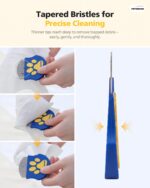 PETHROOM Professional Eye Comb for Pets | Stainless Steel Tear Stain Remover for Cats & Dogs | Gentle Round-Head Grooming Tool | Compact & Portable for Eye Gunk Removal - Image 8