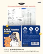 PETHROOM Professional Eye Comb for Pets | Stainless Steel Tear Stain Remover for Cats & Dogs | Gentle Round-Head Grooming Tool | Compact & Portable for Eye Gunk Removal - Image 9