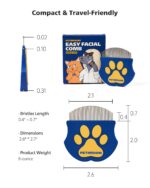 PETHROOM Professional Eye Comb for Pets | Stainless Steel Tear Stain Remover for Cats & Dogs | Gentle Round-Head Grooming Tool | Compact & Portable for Eye Gunk Removal - Image 10