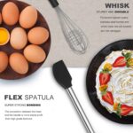 Kitchen Utensil Set-Silicone Cooking Utensils-33 Kitchen Gadgets & Spoons for Nonstick Cookware-Silicone and Stainless Steel Spatula Set-Best Kitchen Tools, Useful Pots and Pans Accessories - Image 5