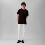 Calvin Klein Men's Logo Sleep Tee Black - Image 4
