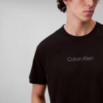 Calvin Klein Men's Logo Sleep Tee Black - Image 6