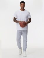 THE GYM PEOPLE Men's Drawstring Workout Joggers Pants Lightweight Tapered Running Lounge Sweatpants with Pockets - Image 4