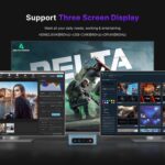 BOSGAME P2 Mini PC Intel i5-12450H (12th Gen, 8-Core) | 16GB DDR4 512GB NVMe SSD | Triple 4K Display(HDMI/USB-C/DP) | Dual 2.5G LAN | Wi-Fi 6 & BT 5.2 | Win 11 Pro | Compact Desktop for Office, HTPC - Image 6