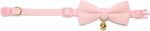 Cotton Breakaway Cat Collar with Bow Tie and Bell, Adjustable Cute Soft Corduroy Kitten Collars for Girl Cats - Image 6