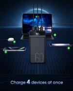 Portable Charger 60000mAh Power Bank - 22.5W Fast Charging External Battery Pack, LED Display USB C Portable Cell Phone Charger for iPhone 15/14/13 Pro, Android, Samsung Galaxy, Etc - Image 7