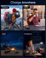 Portable Charger 60000mAh Power Bank - 22.5W Fast Charging External Battery Pack, LED Display USB C Portable Cell Phone Charger for iPhone 15/14/13 Pro, Android, Samsung Galaxy, Etc - Image 9