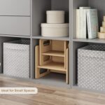 Montessori Weaning Table and Chair Set,Real Hardwood, Desk for Toddler Reading,Snack Time,Playroom,Activity Cube,Step Stool,1-3 Year Old Kids Montessori Furniture - Image 8