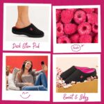 VeraCosy Women's Two-Tone Slippers Soft Comfy Knit Memory Foam Non-slip Indoor Outdoor House Shoes - Image 4