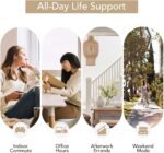 VeraCosy Women's Two-Tone Slippers Soft Comfy Knit Memory Foam Non-slip Indoor Outdoor House Shoes - Image 10