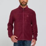 Gerry Mens Fleece Jacket – Zip Up Sweater, Lightweight Athletic Sweater, Warm Soft Polar Full Zipper Jacket, Mock Neck - Image 3