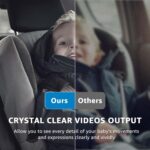 Baby Car Camera, HD Display Baby Car Mirror with Night Vision Feature, 4.3 inch Baby Car Camera with Monitor Wide Clear View, Backseat Camera Rear Facing to Observe Baby’s Every Move - Image 4