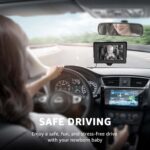 Baby Car Camera, HD Display Baby Car Mirror with Night Vision Feature, 4.3 inch Baby Car Camera with Monitor Wide Clear View, Backseat Camera Rear Facing to Observe Baby’s Every Move - Image 6