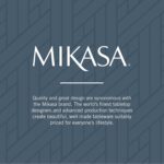 Mikasa Harmony 65-Piece 18/10 Stainless Steel Flatware Set, Service for 12, Polished Silverware with Serving Utensils, Dishwasher Safe - Image 9