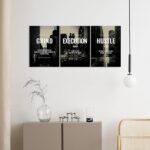 Xbolu Motivational Wall Decor Framed Grind Hustle Execution Wall Art Inspirational Canvas Wall Decor for Office Pictures Motivational Posters Artwork Office Ready to Hang - Image 4
