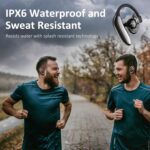 Bluetooth Headset,Wireless Bluetooth Earpiece Compatible with iPhone/Android Cell Phones,Auriculares Bluetooth Earpiece 28 Hrs Talking Time - Image 6