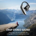 Bluetooth Headset,Wireless Bluetooth Earpiece Compatible with iPhone/Android Cell Phones,Auriculares Bluetooth Earpiece 28 Hrs Talking Time - Image 9