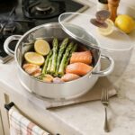 MAISON ARTS 17 Piece Pots and Pans Set Non Stick, Kitchen Cookware Sets with Nonstick Granite Stone Coating, Suitable for Induction Cooktops, Green - Image 6