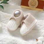Neiwech Baby Booties Newborn Infant Sock Shoes Knit Crochet Soft Cozy Warm Boots for Boys Girls - Image 5