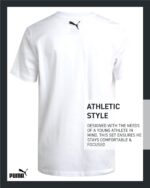 PUMA Boys T-Shirt - 2 Pack Casual Crewneck Short Sleeve Running and Gym Graphic Tee Shirts for Boys with Logo Print (S-XL) - Image 7