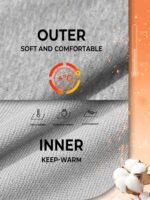 NORTHYARD Men's Cotton Athletic Jogger Sweatpants with Zipper Pockets Running Workout Gym Tapered Pants Comfy Lounge Pants - Image 5