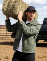 Flygo Mens Flannel Lined Denim Jacket Snap Cowboy Cut Western Classic Slim Fit Vintage Heavy Duty Jacket Trucker Coat - Image 4