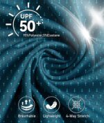 ZITY 5 Pack Mens Golf Shirt Short Sleeve UPF 50+ Moisture Wicking Performance Print Patterns Casual Golf Polo Shirts for Men - Image 5