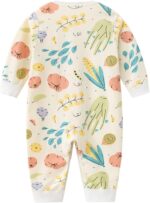 Kiddiezoom Baby Footed Cotton One-Piece Romper Jumpsuit Pajamas - Image 4