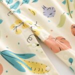 Kiddiezoom Baby Footed Cotton One-Piece Romper Jumpsuit Pajamas - Image 5