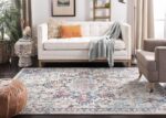 SAFAVIEH Area Rug 9x12 - Madison Collection - Large - Cream & Blue, Boho Chic Distressed Medallion Design, Non-Shedding & Easy to Clean, Ideal for Living Room, Bedroom, Dining Space (MAD473B) - Image 4