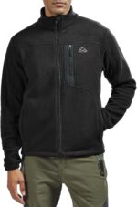 TBMPOY Men's Fleece Jackets Lightweight Full-Zip Fall Jacket Warm Winter Coats Outdoor Hiking with Pockets - Image 7