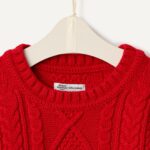 Amazon Essentials x Sofia Grainge Babies, Toddlers and Boys' Cable Crewneck Sweater - Image 6