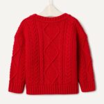 Amazon Essentials x Sofia Grainge Babies, Toddlers and Boys' Cable Crewneck Sweater - Image 7