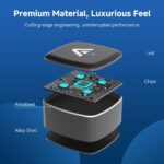 D7 2-in-1 Wireless CarPlay & Android Auto Mini Adapter, Alloy Shell, Compatible with 2016+ Factory-installed Wired CarPlay/Android Auto Vehicle, Plug & Play Car Play Dongle for iPhone & AndroidPhone - Image 5