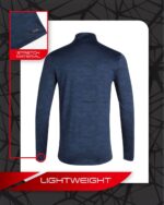 Spyder Mens Athletic Shirts - Moisture Wicking Quarter Zip Pullover Men Long Sleeve Shirts Camo Workout Shirts Gym Clothes - Image 6