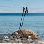 Strider X Carbon Fiber Trekking Poles – Adjustable Lightweight Hiking Poles with Quick Lock, Compact for Backpacking, Camping & Travel – Glacial Wave - Image 5