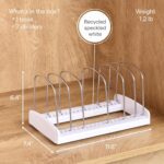 YouCopia StoreMore Adjustable Bakeware Rack with Steel Wires, Cookie Sheet Baking Pan and Tray Organizer for Kitchen Cabinet and Pantry Storage, Premium Edition - Image 6
