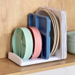 YouCopia StoreMore Adjustable Bakeware Rack with Steel Wires, Cookie Sheet Baking Pan and Tray Organizer for Kitchen Cabinet and Pantry Storage, Premium Edition - Image 9