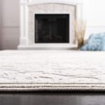 SAFAVIEH Area Rug 8x10 - Reflection Collection - Large - Cream & Ivory, Non-Shedding & Easy Cleaning, Ideal for Living Room, Bedroom, Dining Space (RFT665D) - Image 8