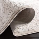 SAFAVIEH Area Rug 8x10 - Reflection Collection - Large - Cream & Ivory, Non-Shedding & Easy Cleaning, Ideal for Living Room, Bedroom, Dining Space (RFT665D) - Image 9