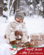 FURTALK Baby Winter Knitted Beanie Hat Soft Warm Pom Pom for Infant Toddler Skull Cap - Image 8