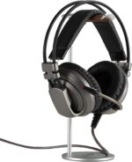 AVLT Universal Slim Aluminum Alloy Desktop Headphone Stand Anti-Slip Headset Display Organizer Hanger Rack Holder - Brown - Image 2