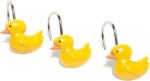 Carnation Home Fashions Ducky Resin Shower Curtain Hooks (Set of 12) - Image 2