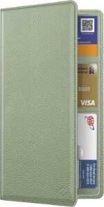 FINPAC Car Registration and Insurance Card Holder, Vehicle Glove Box Card Organizer Wallet Automobile Accessories for License - Image 2