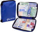 First Aid Only 298 Piece All-Purpose Emergency First Aid Kit for Home, Office, Car, Apartment, Dorm, and Camping, Travel-Friendly Compact Pouch Fits in Backpacks, Suitcases, Cabinets, and Drawers - Image 2